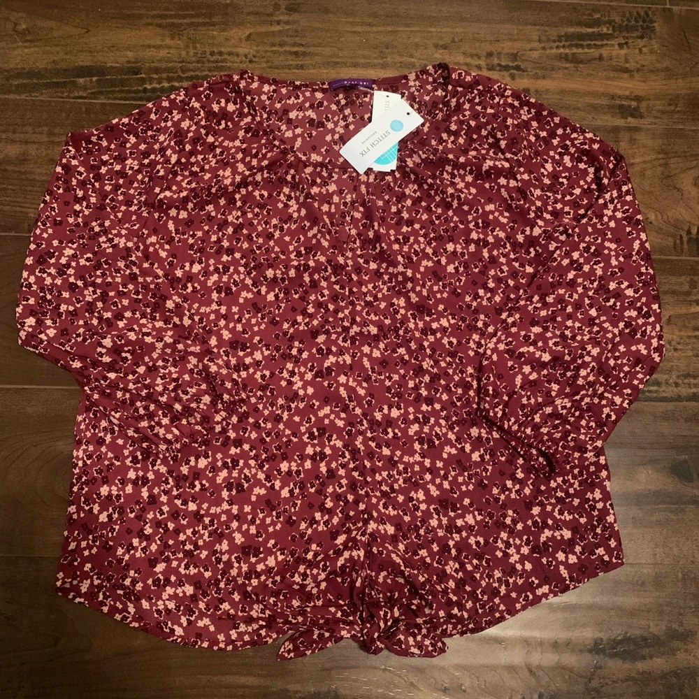 NWT west Kei blouse